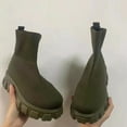 thumbnail image 1 of Fesfesfes Cowgirl Boots for Young Ladies Shoes Fashion Retro Pointed Mid-heel High Knight Embroidery Boots 5.5(36), 1 of 3