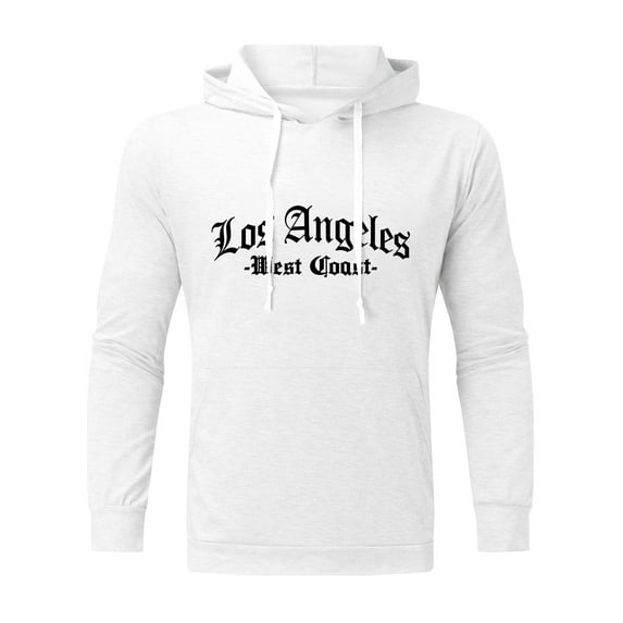 Fesfesfes Fall Casual Sweatshirt Men's Halloween Printed Hooded Sweatshirt Vintage Gothic Long Sleeve Tops Sale Tops on Clearance