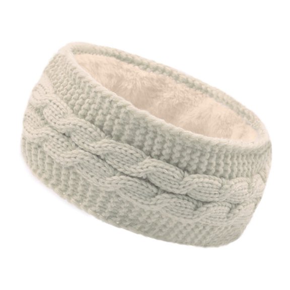 Fesfesfes Fall and Winter Headband Pure Color Wool Knitted Hair Band Stretchy Knitting Sports Headband,,Second Piece Free Shipping