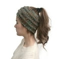 thumbnail image 1 of Fesfesfes Fall and Winter Knitted Headband Horsetail Hat Wool Headband Pullover Headwear,,Second Piece Free Shipping, 1 of 5