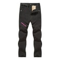 thumbnail image 1 of Fesfesfes Fall and Winter Women Pant Removable Outdoor Assault Pants Fleece Thickened Soft Shell Ski Pants On Sale, 1 of 4