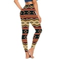thumbnail image 1 of Fesfesfes Fashion Casual Women Western Print Printed Gradient Span Ladies High Waist Slim Leg Trousers Yoga Pants Long Pants Spring, 1 of 4