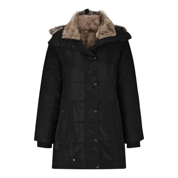 Fesfesfes Fashion Women Flannel Jacket Long Sleeve Fall Open Front Loose Hooded Zipper Solid Blouse Coat Tops