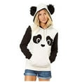 thumbnail image 1 of Fesfesfes Fashionable Panda Hooded for Women Hoodie Tops with Pocket Hooded Fleece Top Sweater Plus Size $10, 1 of 9