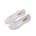 thumbnail image 1 of Fesfesfes Flat Sandals For Women's Slip On Shoes Comfort Fashion Nurse Plastic Hollow Out Slip On Shoes 4.5(35), 1 of 5