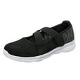 thumbnail image 1 of Fesfesfes Flat Sneakers Women's Shoes Sports Knitting Breathable Mesh Stretch Shoes Lightweight Casual Running Shoes US:8.5(41), 1 of 9