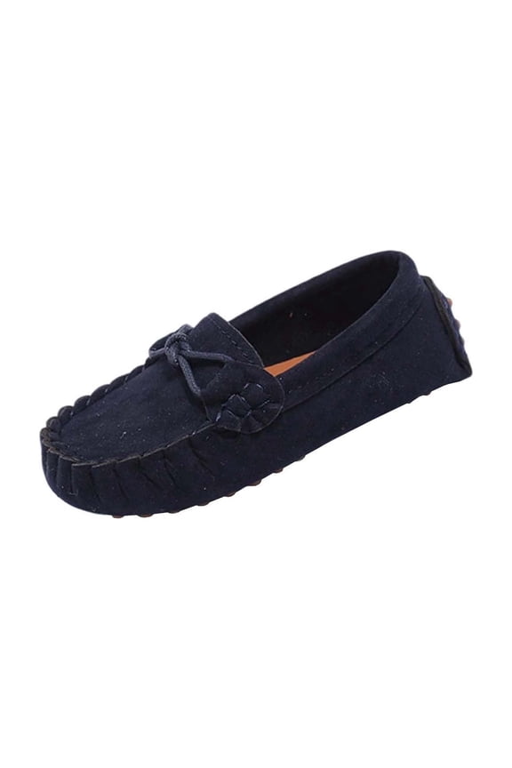 Girls' Classic Tassel Loafers,Spring Summer British Style Soft Sole Shoes,Soft-Soled Slip-On Princess Casual Shoes for Medium & Large Kids