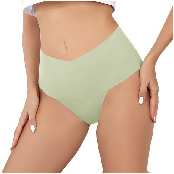 Fesfesfes High Waisted Cotton Underwear For Women Lace Underwear Comfortable And Slim Hollowed Out Solid Panties Briefs