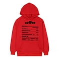 thumbnail image 1 of Fesfesfes Hooded Sweatshirt for Men Healthy Recipes Printed Loose Long Sleeve Hooded Tops Casual Pullover Sweatshirt, 1 of 2