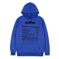thumbnail image 1 of Fesfesfes Hooded Sweatshirt for Men Healthy Recipes Printed Loose Long Sleeve Hooded Tops Casual Pullover Sweatshirt Tops on, 1 of 2