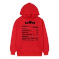 thumbnail image 1 of Fesfesfes Hooded Sweatshirt for Men Healthy Recipes Printed Loose Long Sleeve Hooded Tops Casual Pullover Sweatshirt or, 1 of 2