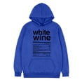 thumbnail image 1 of Fesfesfes Hooded Sweatshirt for Men Letter Printed Long Sleeve Hooded Tops Casual Hooded Pullover Sweatshirt Tops on, 1 of 2