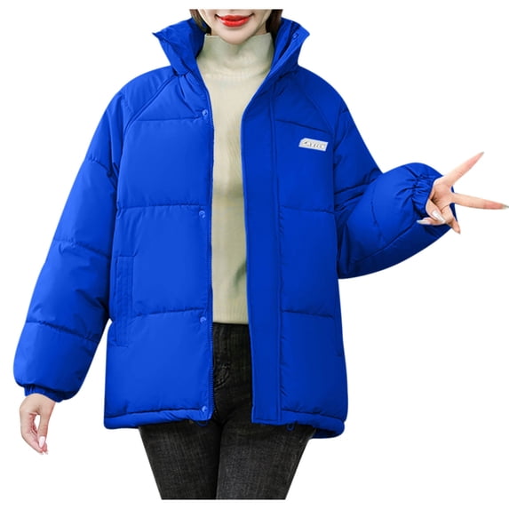 Fesfesfes Hoodie Coat for Women Hoodless Zippers Solid Loose Long Sleeve Bomber Warm Blouse Coat Jackets On Sale