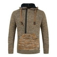 thumbnail image 1 of Fesfesfes Hoodie Tops for Men Men Outdoor Multi-pocket Fleece Sweater Military Double Sided Fleece Hooded Jacket Men Hooded Sweatshirts Coat Hooded Sweatshirts, 1 of 8