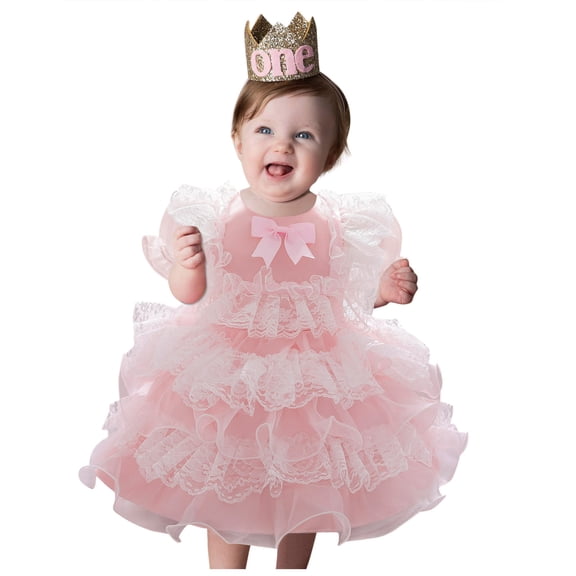 Fesfesfes Kids Girls Gauze Princess Bridesmaid Girls Dress Pageant Gown Birthday Party Dress Spring Sale