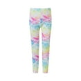 thumbnail image 1 of Fesfesfes Kids Girls Leggings Gradient Skinny Pants Digital Printing Big Girls Leggings, 1 of 9