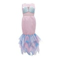 thumbnail image 1 of Fesfesfes Kids Girls Tulle Dress Bowknot Pageant Gown Toddler Girls Mermaid Dress Party Princess Wedding Dress Spring Saving Clearance, 1 of 7