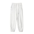 thumbnail image 1 of Fesfesfes Kids Jogger Pants Solid Color Ankle Cuff Sweatpants for Boys and Girls Casual Sportswear Childrens Pants for School Season Active Play Everyday Wear(Beige,4-5 Years), 1 of 7