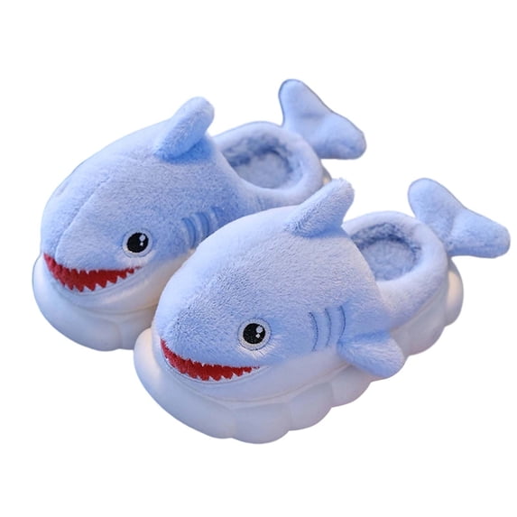 Fesfesfes Kids Unisex Slippers PVC Waterproof Non-slip Thick Sole Cute Animal Home Shoes Toddler Boys Girls Summer Bath Shower Indoor Outdoor