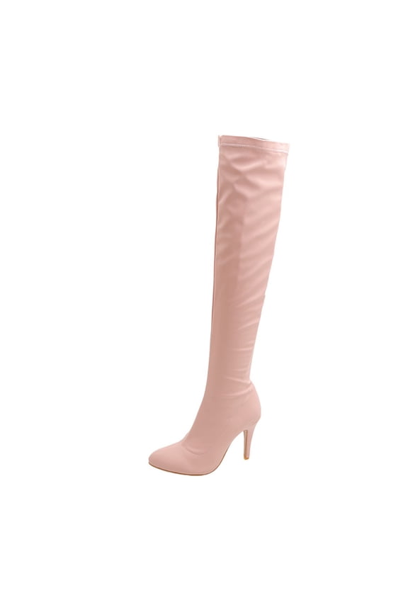 Knee Boots For Women Shoes Winter Pointed Thin High-heeled Boots US:9(42)