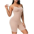 thumbnail image 1 of Fesfesfes Ladies Seamless One-Piece Body Shaper Abdominal Lifter Body Hip Shaper Women Underwear Stretch Slimming Body Corset Clearance Under $10, 1 of 6