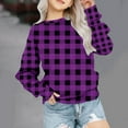 thumbnail image 1 of Fesfesfes Long Sleeve Shirts For Boys Girls Crewneck Oversized Sweatshirt Children Fashion Long Sleeve Pullover Tops 1-12 Years, 1 of 4