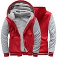 thumbnail image 1 of Fesfesfes Men's Fall And Winter Loose Casual Solid Color Jacket Plus Size $10, 1 of 6