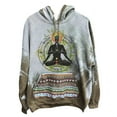 thumbnail image 1 of Fesfesfes Men's Hooded And WoMen's Hooded Retro Hooded Printed Tops Sweatshirt Sun And Moon Printed Letters Printed Distressed Tops Clearance, 1 of 5