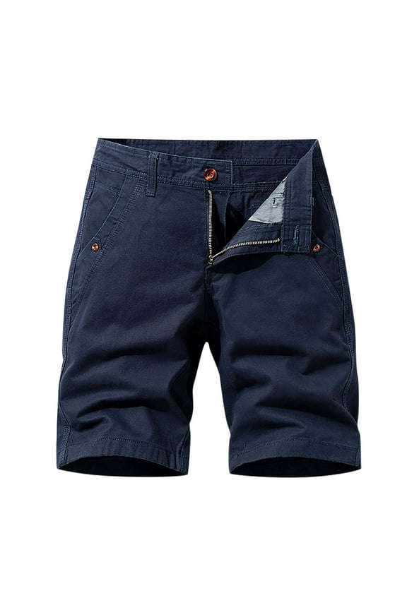 Mens Cargo Shorts Elegant Short Pants Loose Casual Straight Leg Walkshort Mid-Length Shorts Spring Sale