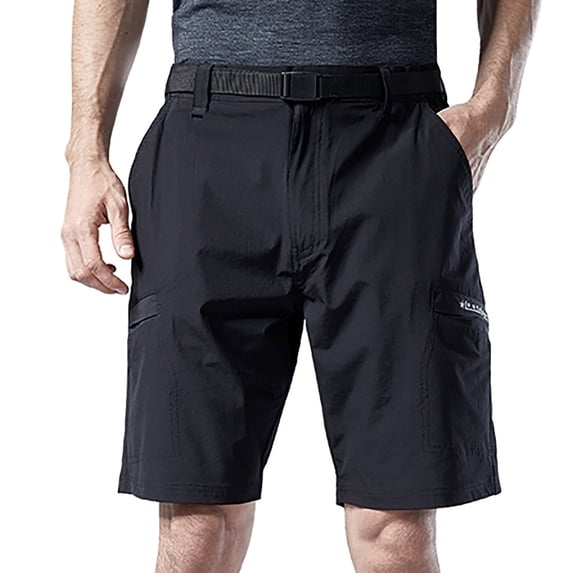Fesfesfes Mens Golf ShortsMulti-pocket Quick-drying Sports Shorts Casual Stretch Hiking Shorts Under 10$