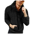 thumbnail image 1 of Fesfesfes Mens Hoodie Casual Hooded Have Pockets Pullover Long Sleeve Sweatshirt Blouse Tops, 1 of 4