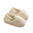 thumbnail image 1 of Fesfesfes Mens Shoes Size 13 Cotton Slippers Winter Package Heel Cotton Slippers Soft Soles Foam Cotton Cotton Shoes Thick Soles Padded Warm 5.5-6(36-37), 1 of 6