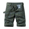 thumbnail image 1 of Fesfesfes Mens Shorts Elegant Cargo Short Loose Casual Straight Leg Walkshort Mid-Length Shorts Clearance Under 10$, 1 of 3