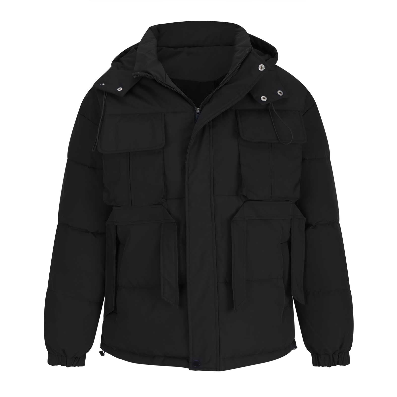 Men's Classic Corduroy Jacket - Thick Fleece-Lined Winter & Fall Casual Parka (Multiple Colors)