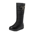 thumbnail image 1 of Fesfesfes Mid Calf Boots for Women Warm Thick Wedge Boots Winter Warm Down Boots Women's Snow Boots 43(US:9.5), 1 of 9
