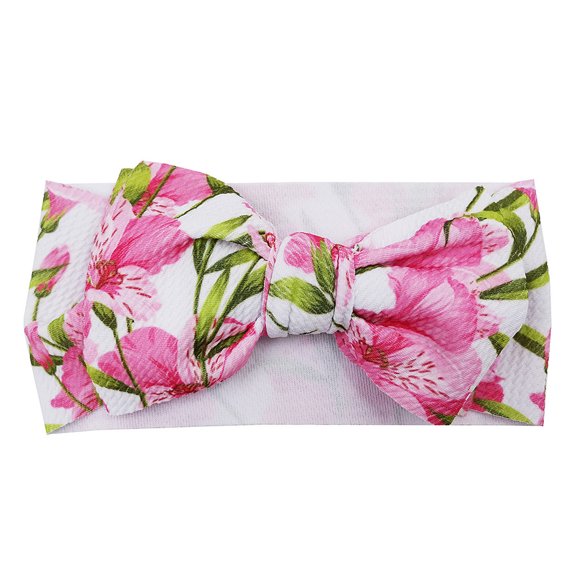 Fesfesfes New Children's Printed Bow Hairband Bohemian Baby Headband Baby Hairband,,Second Piece Free Shipping