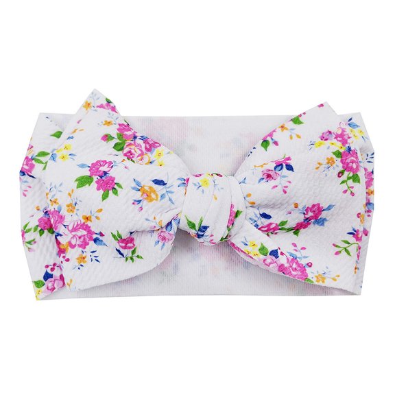 Fesfesfes New Children's Printed Bow Hairband Bohemian Baby Headband Baby Hairband,,Second Piece Free Shipping