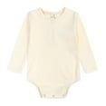 thumbnail image 1 of Fesfesfes Newborn Infant Baby Jumpsuit Girls Boys Solid Ribbed Romper Bodysuit Outfits Clothes Plus Size $10, 1 of 9