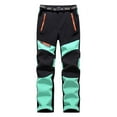 thumbnail image 1 of Fesfesfes Outdoor Pants Hiking Pants Thick Fall Winter Thermal Fleece Sweat Absorbent, 1 of 8