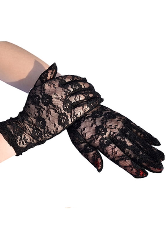 Outdoor UV-proof riding screen display party household lace breathable gloves Clothes Sale