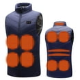 thumbnail image 1 of Fesfesfes Outdoor Warm Plus Size Vest Heated For Men and Women Riding Skiing Fishing Charging Heated Undershirt Heating Bottom Vest Sale Clearance, 1 of 6