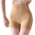 thumbnail image 1 of Fesfesfes Panties For Women Sexy Thin High Waist Sports Shaping Breathable Body Lifting Buttocks Cotton Pants Fitness Shapewear Underwear, 1 of 7