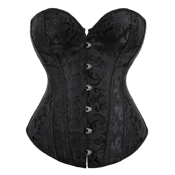 Fesfesfes Plus Size Corsets For Women Bustier Lingerie Gothic Shapewear Underwear Body Shaper Clearance
