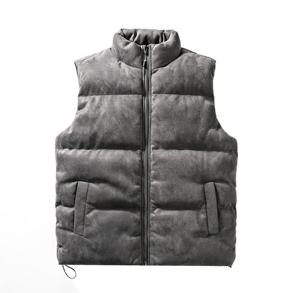 Fesfesfes Plus Size Warm Vest For Women Suede Sleeveless And Hooded Casual Jacket Fall Saving Sale