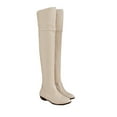 thumbnail image 1 of Fesfesfes Riding Boots For Women Long Knight Round High Belt Buckle Flat US:6(37), 1 of 9