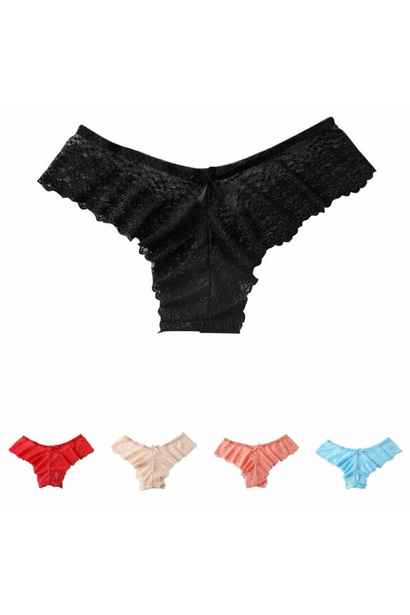 Ropa Interior Mujer Womens Fashionable Classic High Waisted Breathable And Seductive Solid Color Underwear