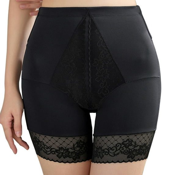 Fesfesfes Seamless Panties For Women Postpartum Girdle Waist Collection Small Belly Shape Hip Lift Pants Thin High Waist Slip Underwear