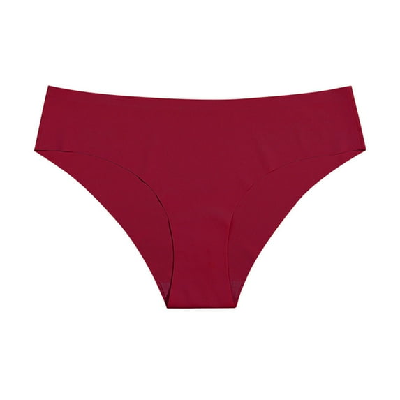 Fesfesfes Seamless Panties Women Solid Color Underwear Lingerie Panties Ladies Underpants Thongs Panties Ladies Underwear