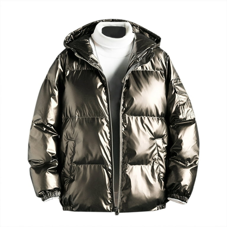 Xersion Silver Puffer Coats & Jackets