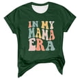 thumbnail image 1 of Fesfesfes Short Tshirts for Women Fashion Women's Casual Short Sleeve Round Neck Printed Ladies Tops Blouse T-Shirts for Women 2XL(US:12), 1 of 3